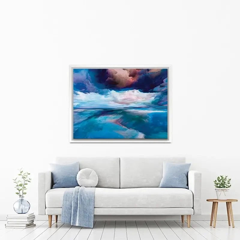Blue Cloudscape Canvas Print Blue Cloudscape Canvas Print wall art product agsandrew / Shutterstock