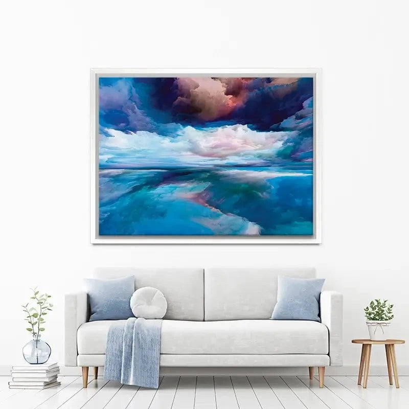 Blue Cloudscape Canvas Print Blue Cloudscape Canvas Print wall art product agsandrew / Shutterstock