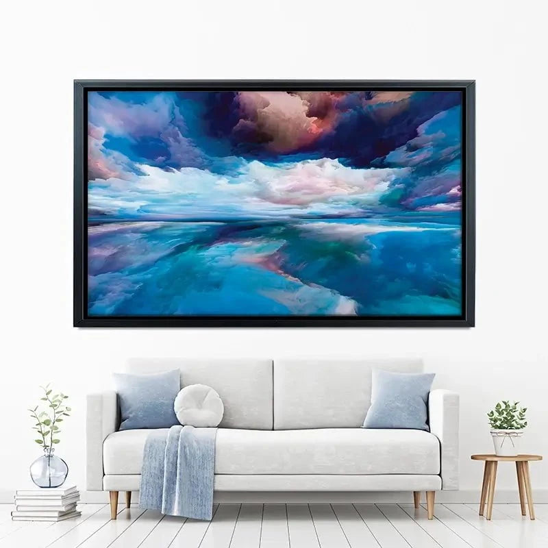 Blue Cloudscape Canvas Print Blue Cloudscape Canvas Print wall art product agsandrew / Shutterstock