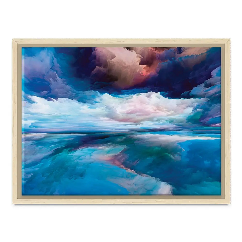 Blue Cloudscape Canvas Print Blue Cloudscape Canvas Print wall art product agsandrew / Shutterstock
