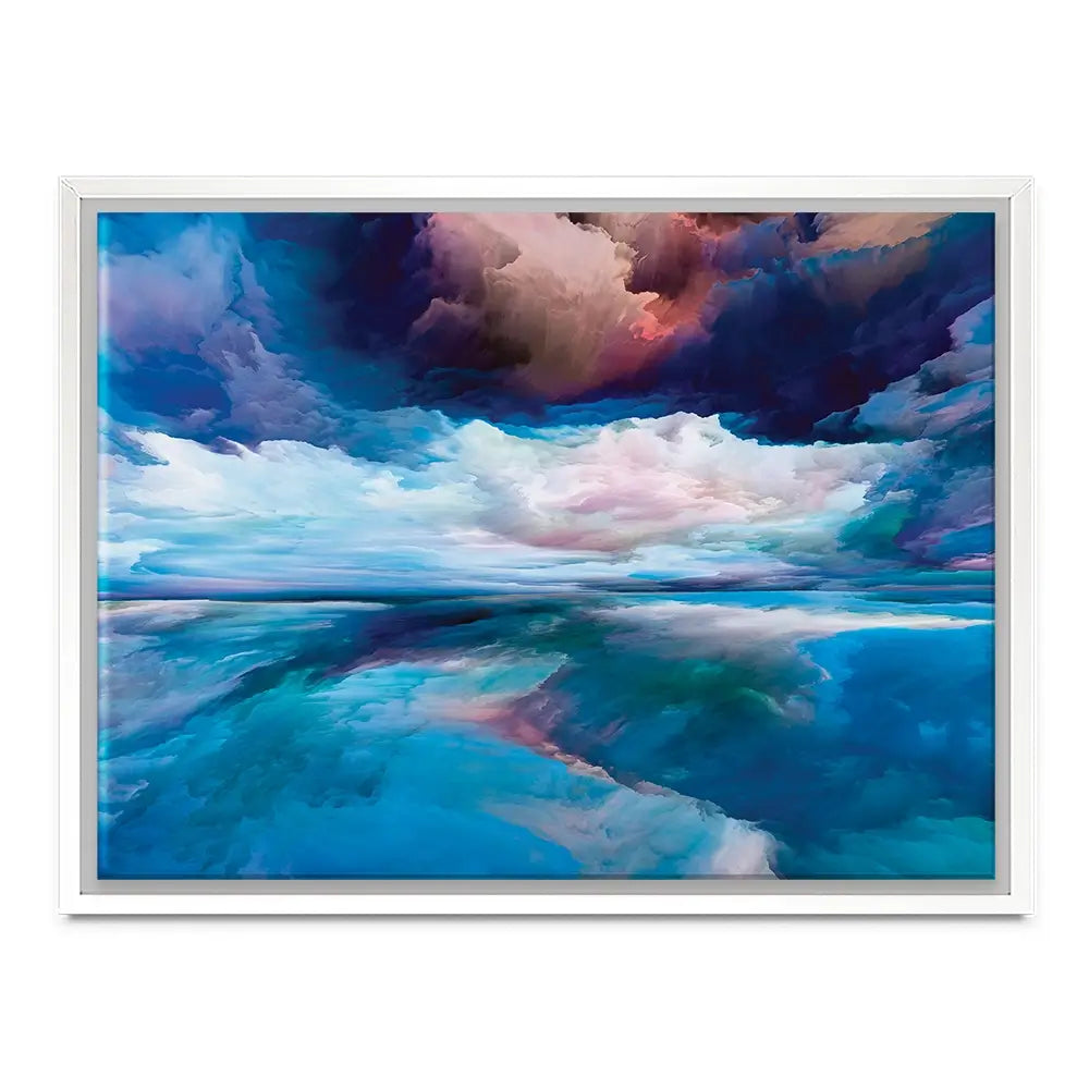Blue Cloudscape Canvas Print Blue Cloudscape Canvas Print wall art product agsandrew / Shutterstock