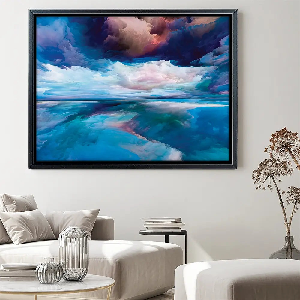 Blue Cloudscape Canvas Print Blue Cloudscape Canvas Print wall art product agsandrew / Shutterstock