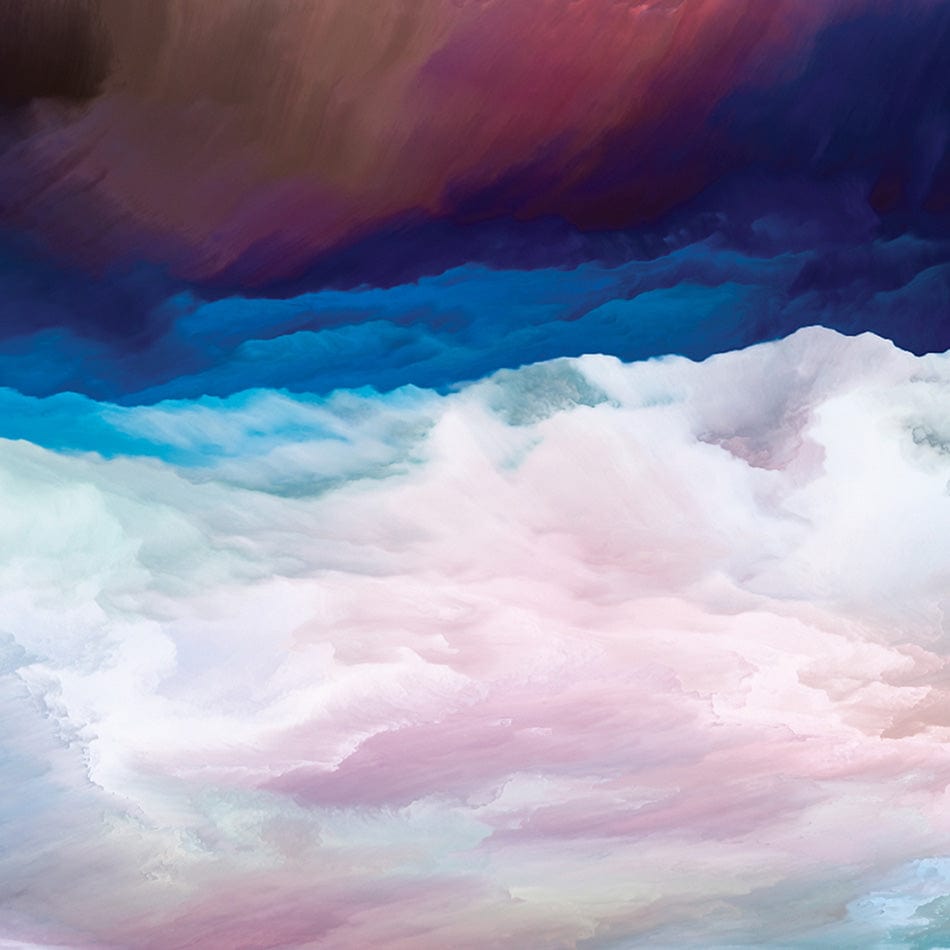 Blue Cloudscape Square Canvas Print wall art product agsandrew / Shutterstock