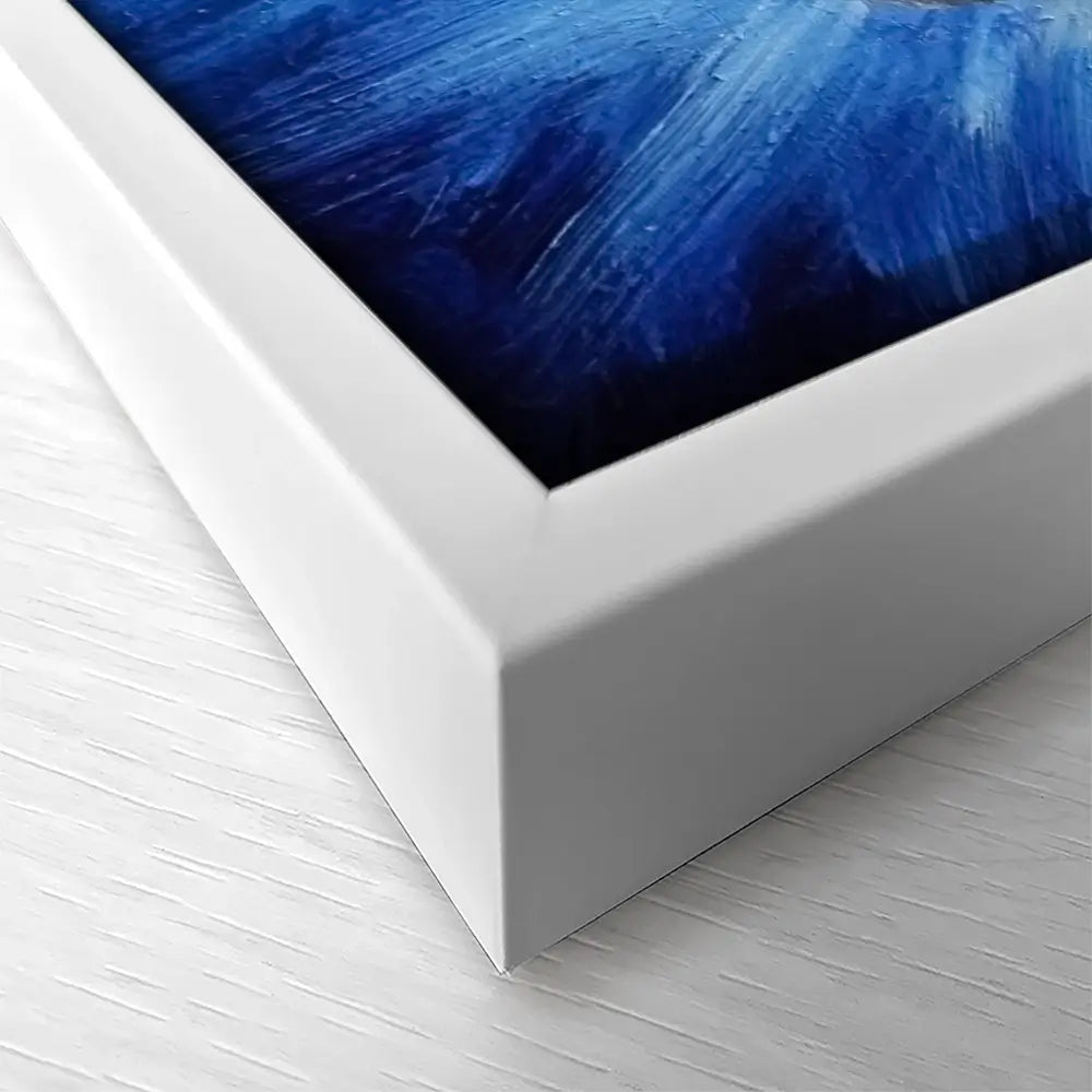 Blue Cow Canvas Print Blue Cow Canvas Print wall art product Daria Ermolina / Shutterstock