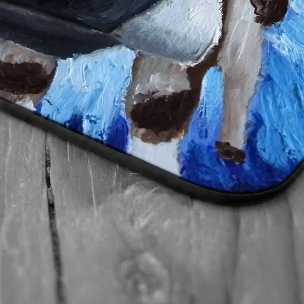 Blue Cow Coaster Set Blue Cow Coaster Set wall art product Daria Ermolina / Shutterstock