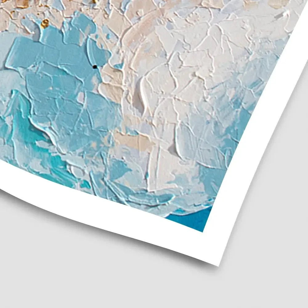 Blue Gold 2 Art Print Blue Gold 2 Art Print wall art product Olga Tkachyk