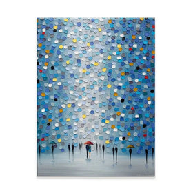 Blue Heaven Canvas Print Blue Heaven Canvas Print wall art product Ekaterina Ermilkina