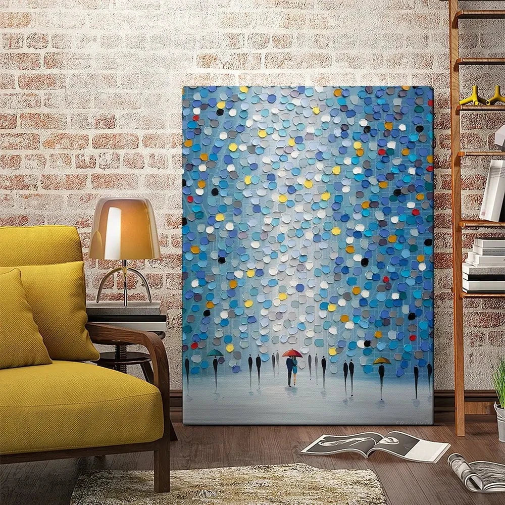 Blue Heaven Canvas Print Blue Heaven Canvas Print wall art product Ekaterina Ermilkina