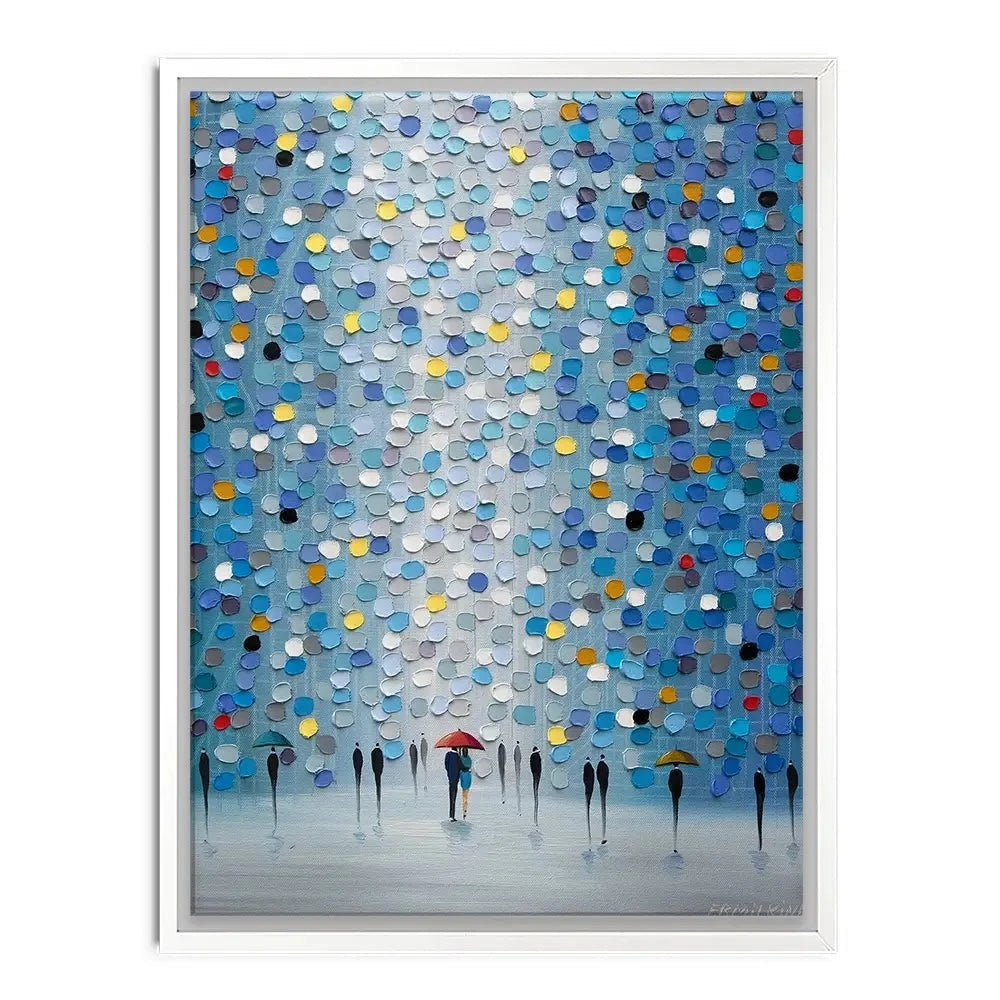 Blue Heaven Canvas Print Blue Heaven Canvas Print wall art product Ekaterina Ermilkina