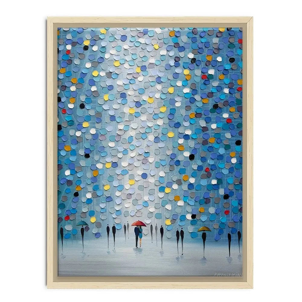 Blue Heaven Canvas Print Blue Heaven Canvas Print wall art product Ekaterina Ermilkina