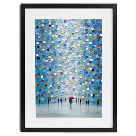 Blue Heaven Framed Art Print Blue Heaven Framed Art Print wall art product Ekaterina Ermilkina