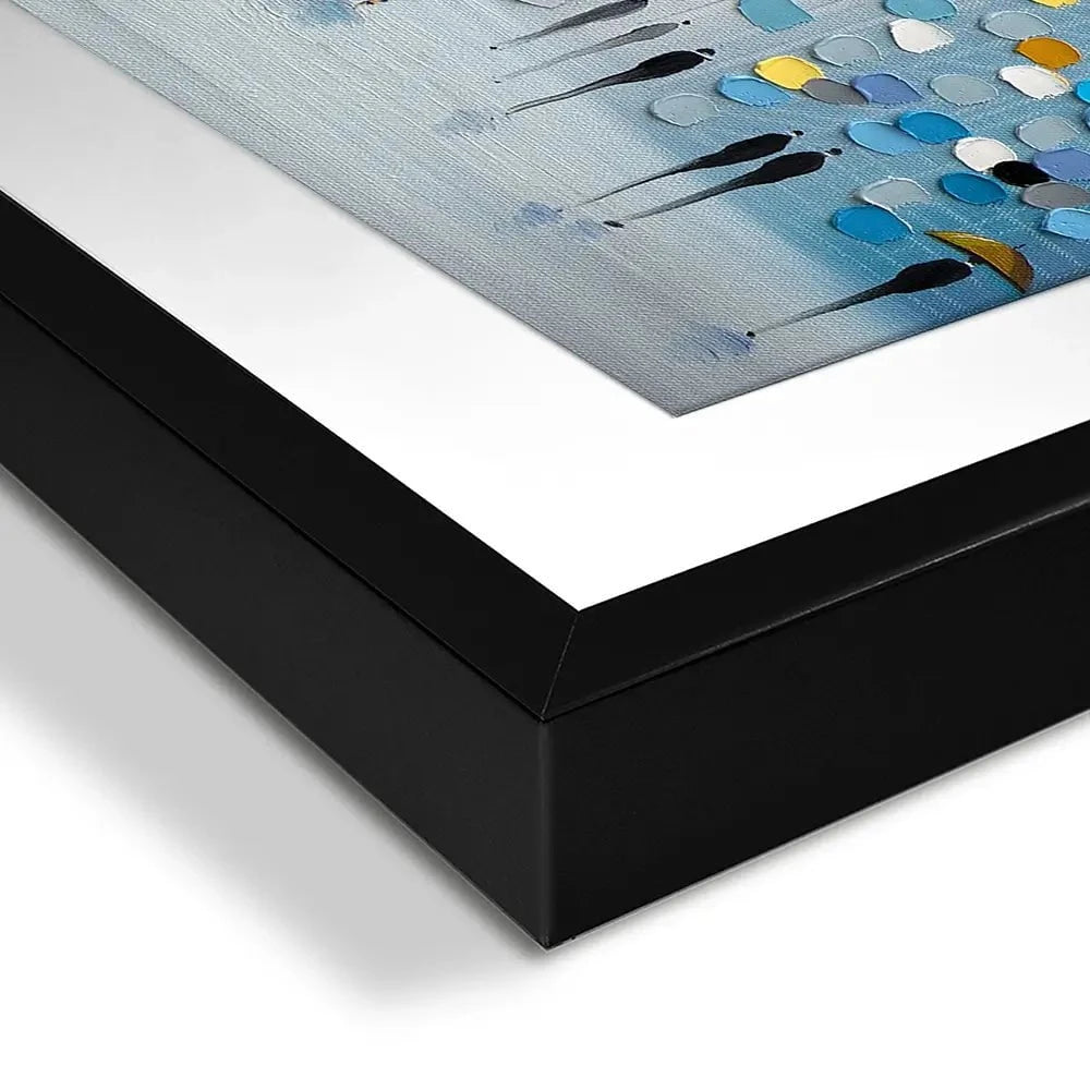 Blue Heaven Framed Art Print Blue Heaven Framed Art Print wall art product Ekaterina Ermilkina