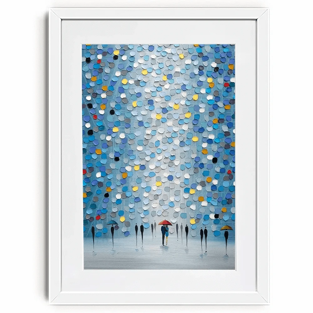 Blue Heaven Framed Art Print Blue Heaven Framed Art Print wall art product Ekaterina Ermilkina