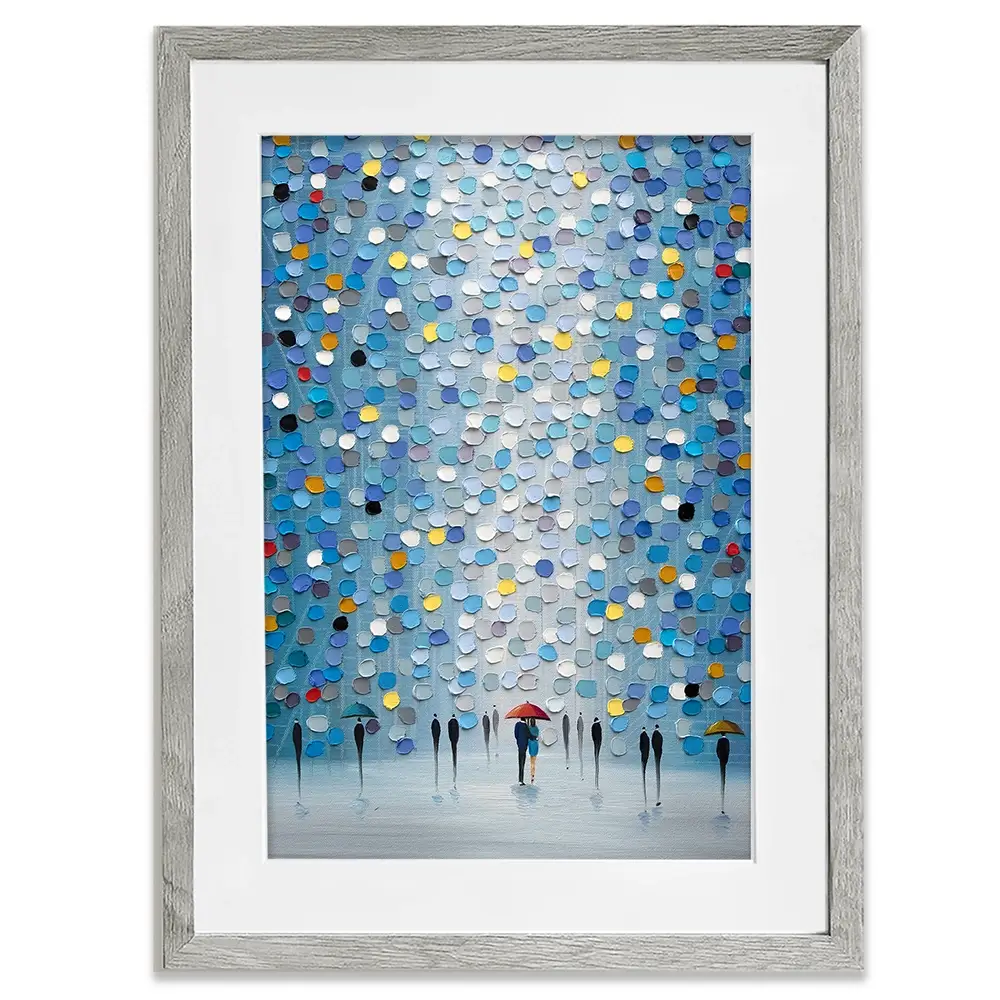 Blue Heaven Framed Art Print Blue Heaven Framed Art Print wall art product Ekaterina Ermilkina
