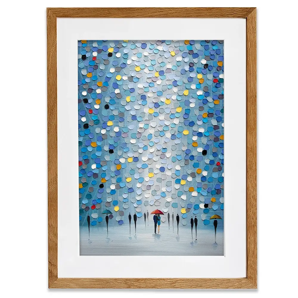 Blue Heaven Framed Art Print Blue Heaven Framed Art Print wall art product Ekaterina Ermilkina