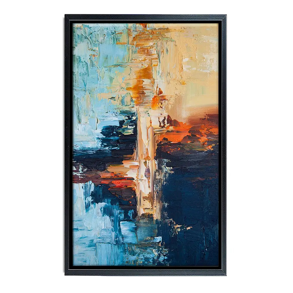 Blue Horizon Canvas Print Blue Horizon Canvas Print wall art product Osnat Tzadok