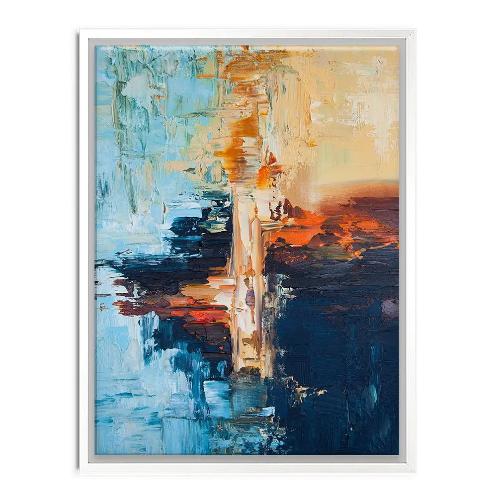 Blue Horizon Canvas Print Blue Horizon Canvas Print wall art product Osnat Tzadok