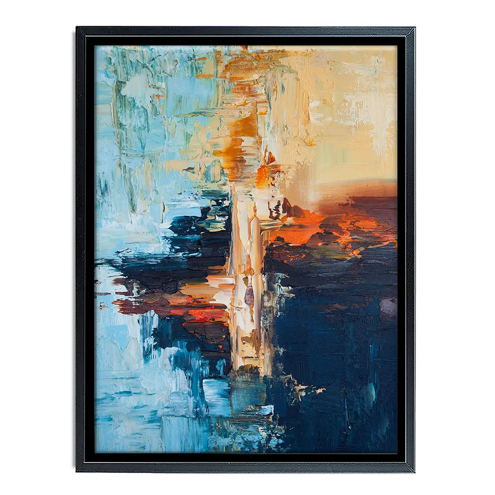 Blue Horizon Canvas Print Blue Horizon Canvas Print wall art product Osnat Tzadok