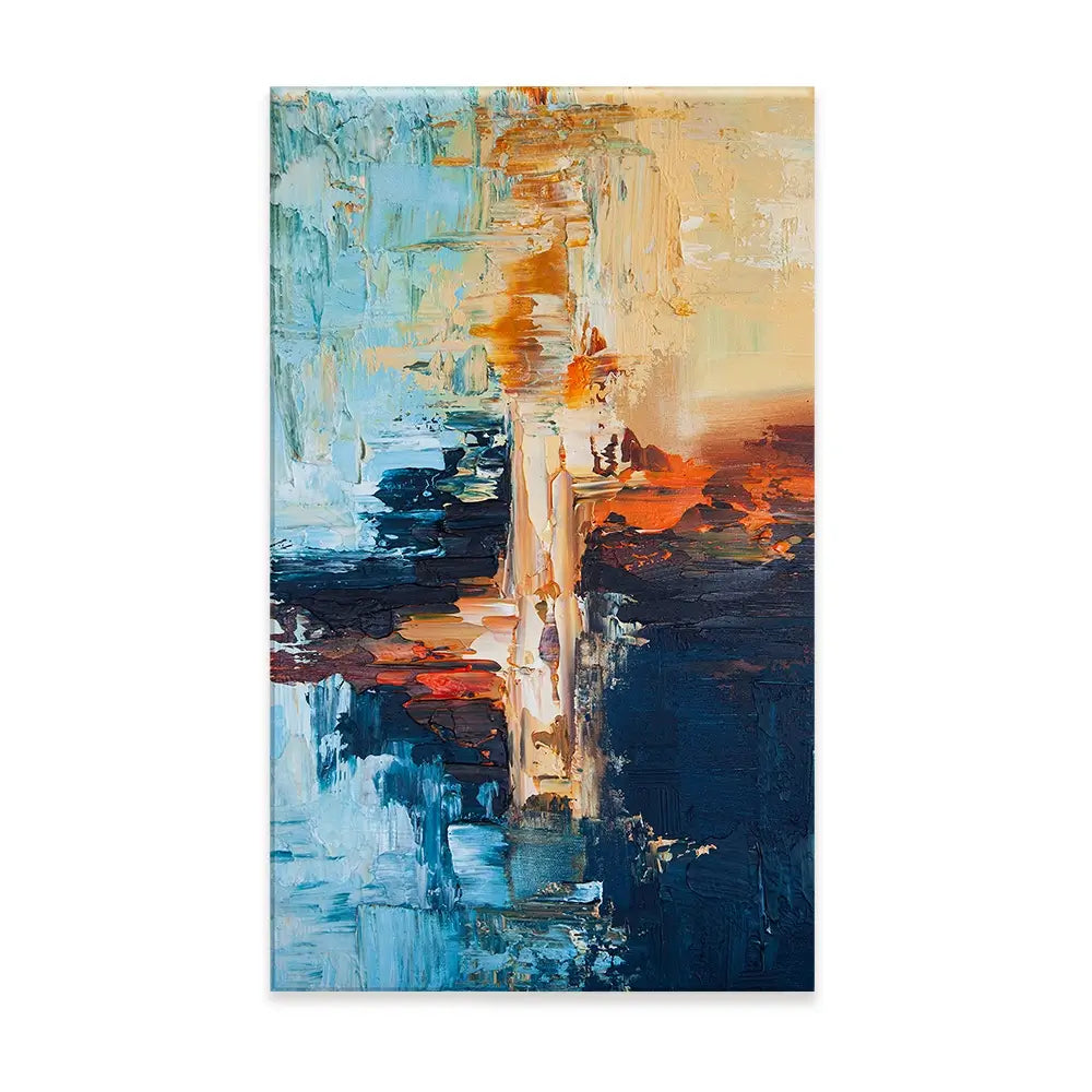 Blue Horizon Canvas Print Blue Horizon Canvas Print wall art product Osnat Tzadok