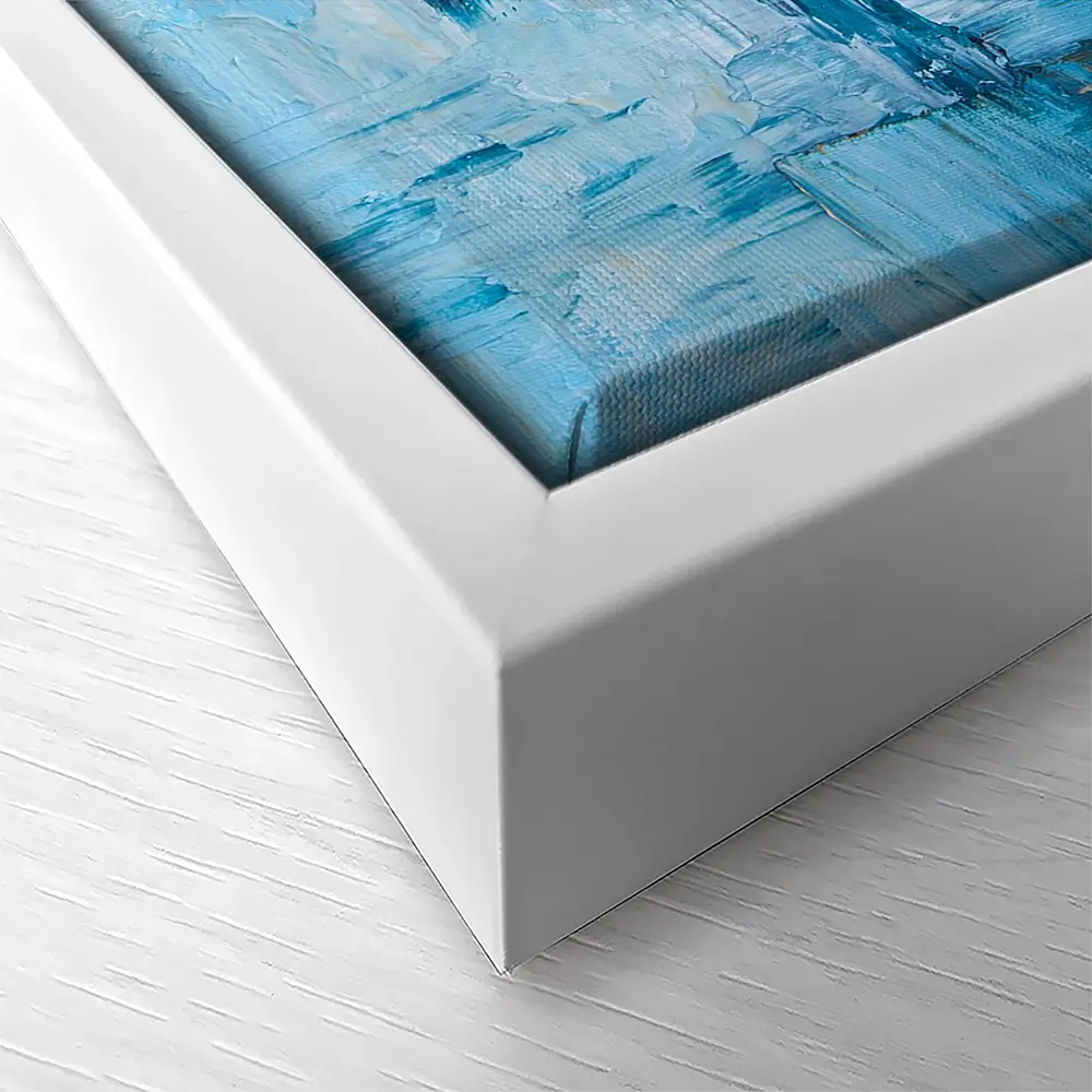 Blue Horizon Canvas Print Blue Horizon Canvas Print wall art product Osnat Tzadok