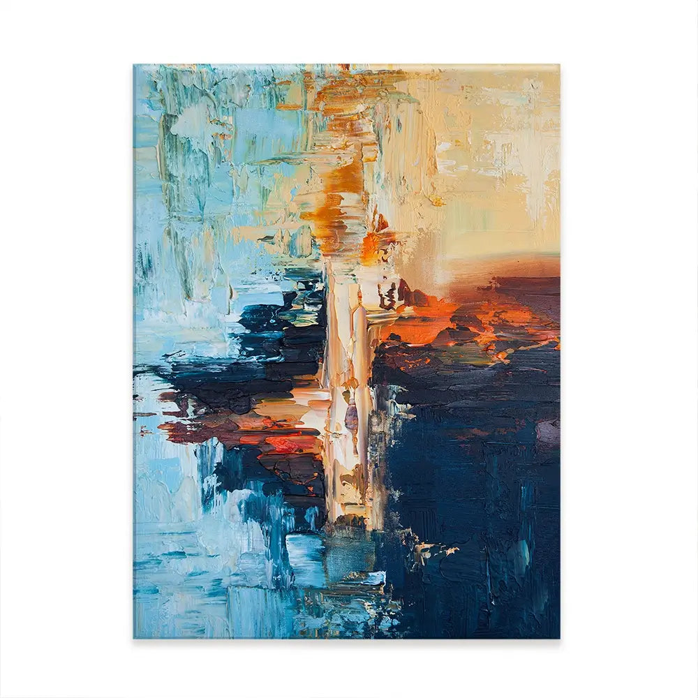 Blue Horizon Canvas Print Blue Horizon Canvas Print wall art product Osnat Tzadok