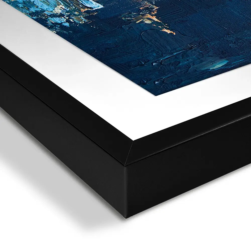 Blue Horizon Framed Art Print Blue Horizon Framed Art Print wall art product Osnat Tzadok