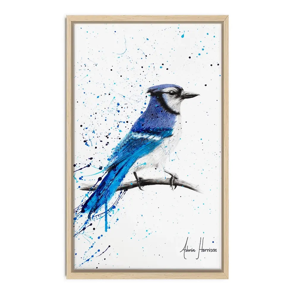 Blue Jay Sunday Canvas Print Blue Jay Sunday Canvas Print wall art product Ashvin Harrison