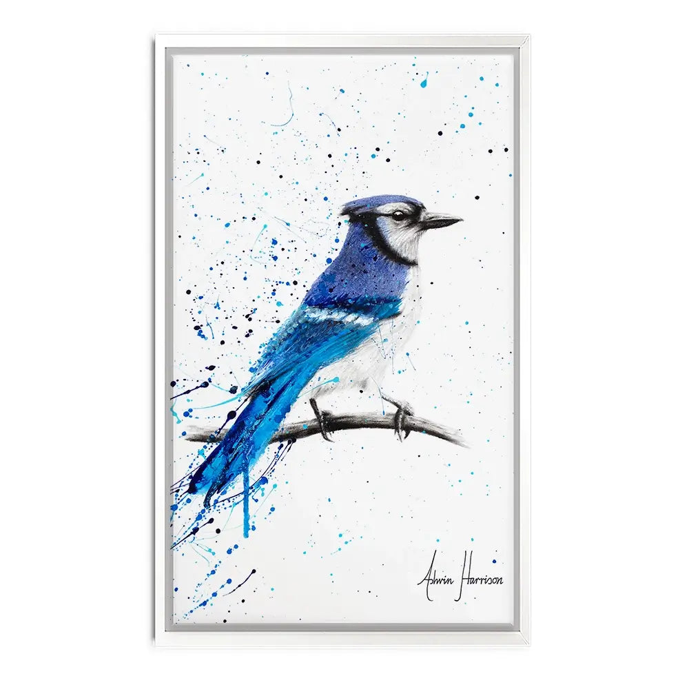 Blue Jay Sunday Canvas Print Blue Jay Sunday Canvas Print wall art product Ashvin Harrison