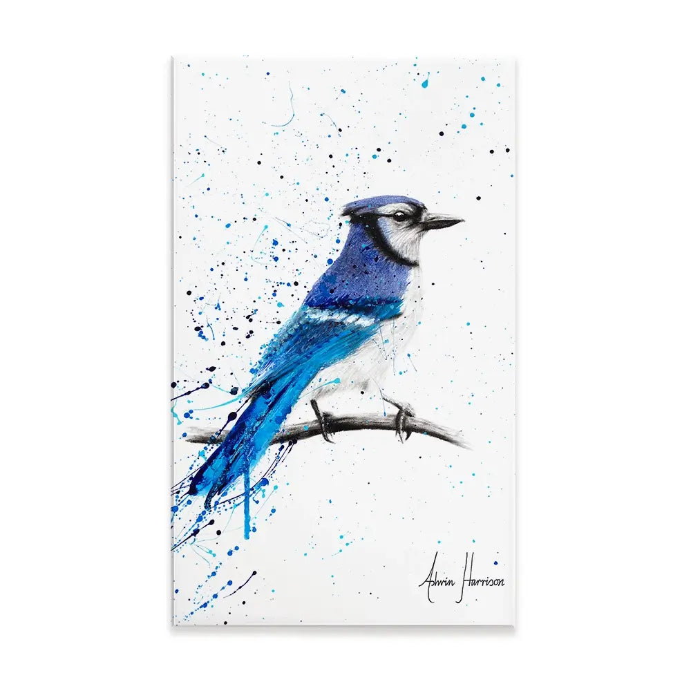 Blue Jay Sunday Canvas Print Blue Jay Sunday Canvas Print wall art product Ashvin Harrison