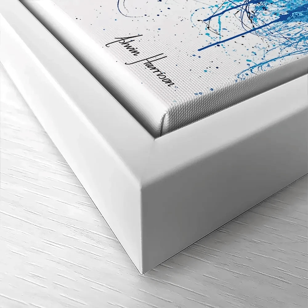 Blue Midnight Tree Canvas Print Blue Midnight Tree Canvas Print wall art product Ashvin Harrison