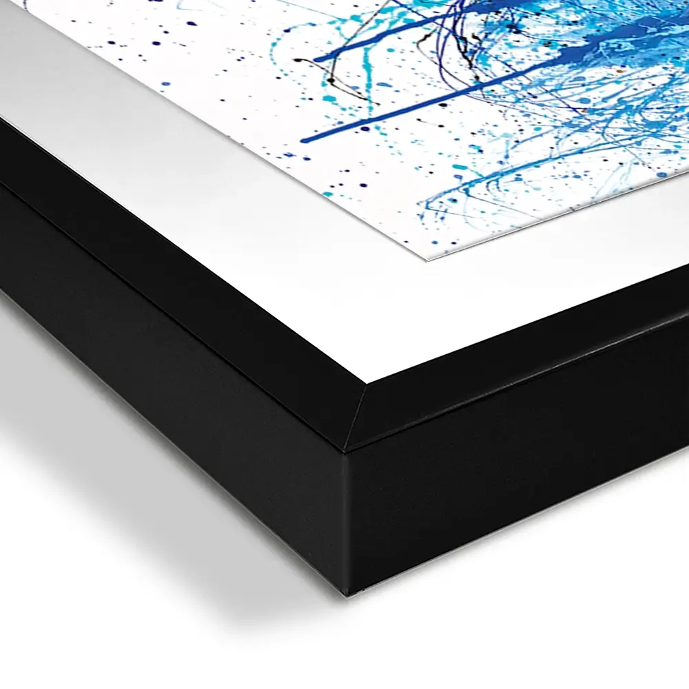 Blue Midnight Tree Framed Art Print Trio Blue Midnight Tree Framed Art Print Trio wall art product Ashvin Harrison