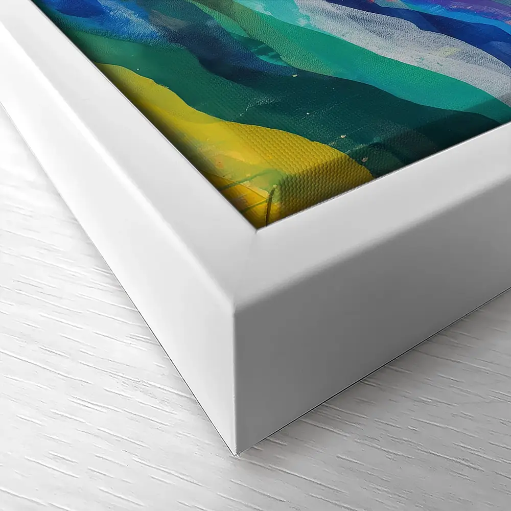 Blue Ridge Reverie Canvas Print Blue Ridge Reverie Canvas Print wall art product Chromatic Storm Studio