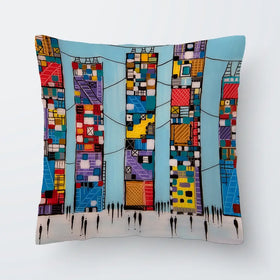 Blue Sky Cushion Blue Sky Cushion wall art product Ekaterina Ermilkina