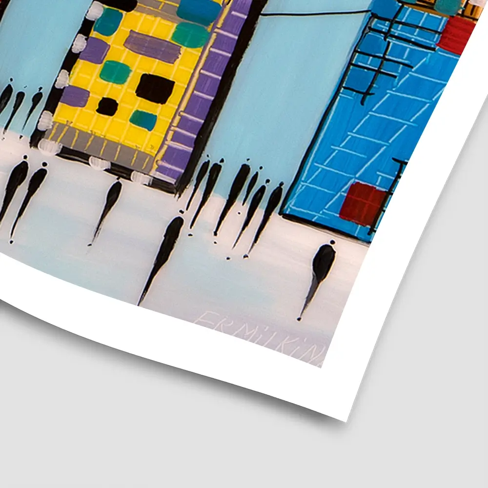 Blue Sky Square Art Print Blue Sky Square Art Print wall art product Ekaterina Ermilkina