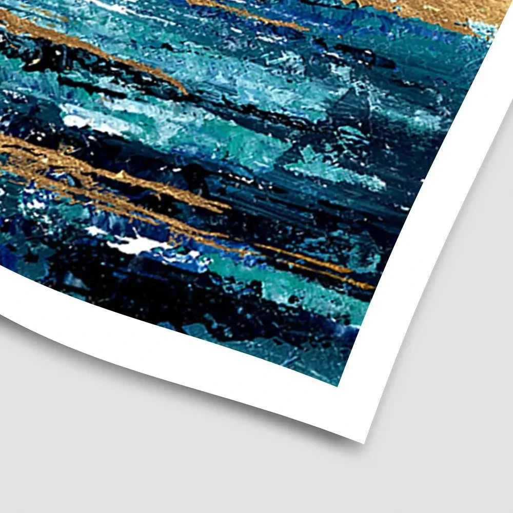 Blue Sunset Art Print Blue Sunset Art Print wall art product Svetlana Aleynikova