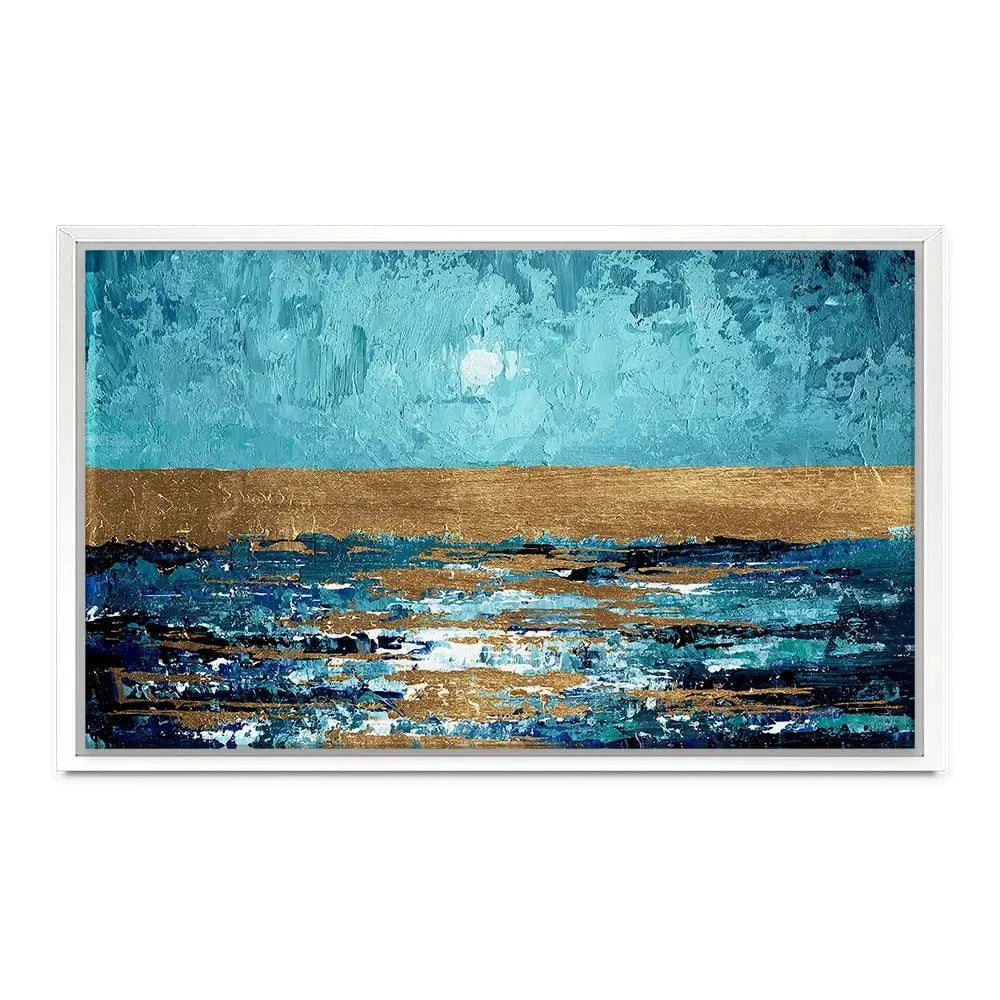 Blue Sunset Canvas Print Blue Sunset Canvas Print wall art product Svetlana Aleynikova