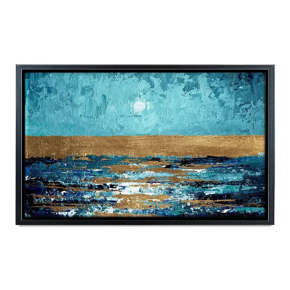 Blue Sunset Canvas Print Blue Sunset Canvas Print wall art product Svetlana Aleynikova