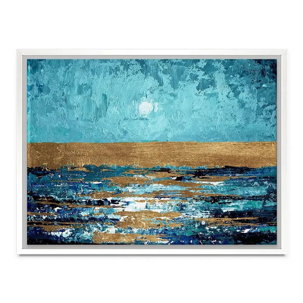 Blue Sunset Canvas Print Blue Sunset Canvas Print wall art product Svetlana Aleynikova