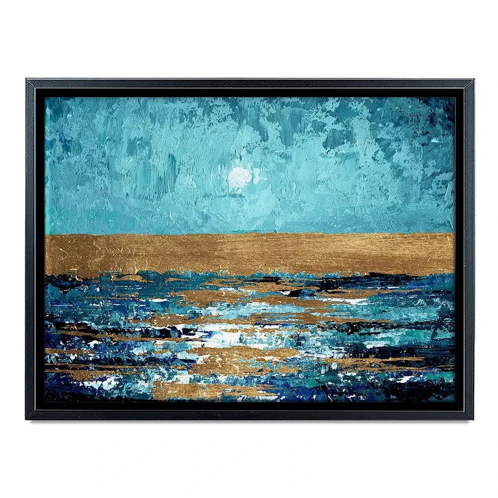 Blue Sunset Canvas Print Blue Sunset Canvas Print wall art product Svetlana Aleynikova