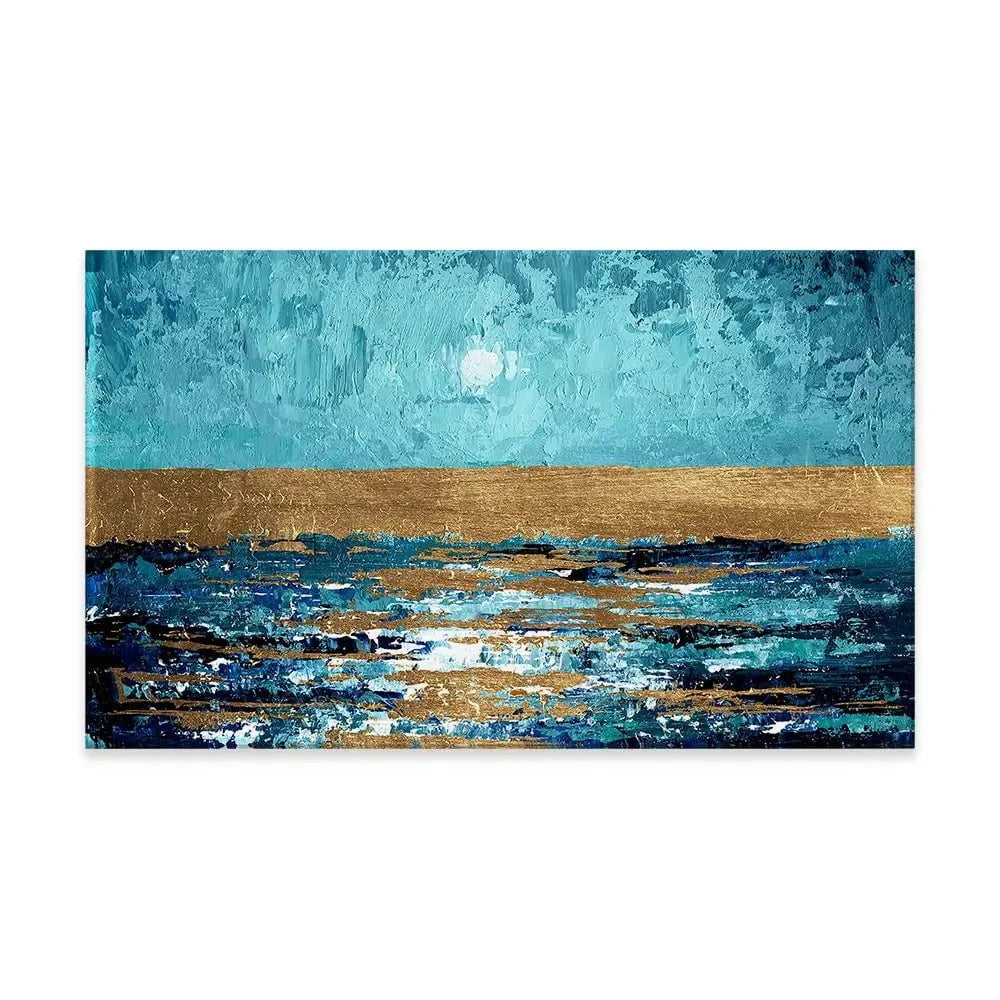 Blue Sunset Canvas Print Blue Sunset Canvas Print wall art product Svetlana Aleynikova