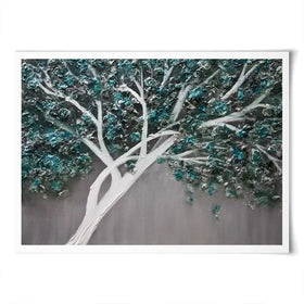 Blue Tree Of Life Art Print Blue Tree Of Life Art Print wall art product Osnat Tzadok