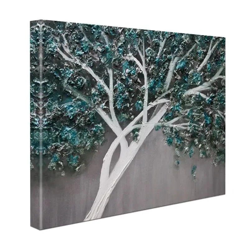 Blue Tree Of Life Canvas Print Blue Tree Of Life Canvas Print wall art product Osnat Tzadok