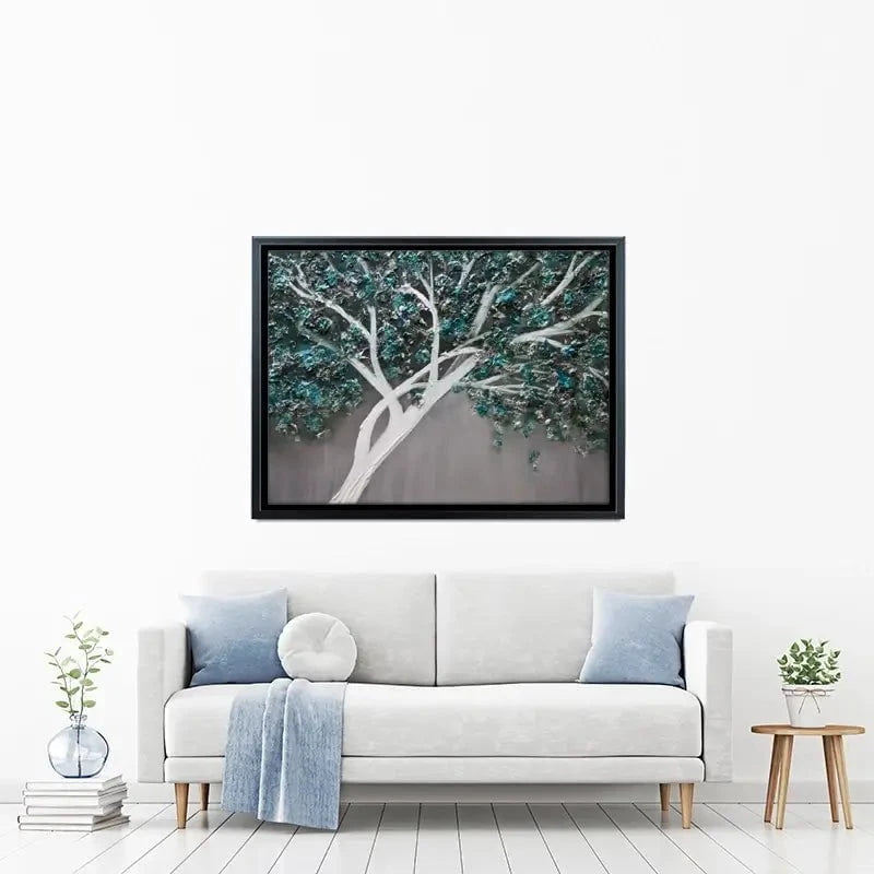 Blue Tree Of Life Canvas Print Blue Tree Of Life Canvas Print wall art product Osnat Tzadok