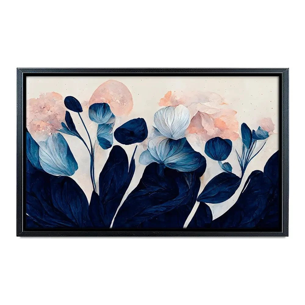 Blue Tulips Canvas Print Blue Tulips Canvas Print wall art product Treechild