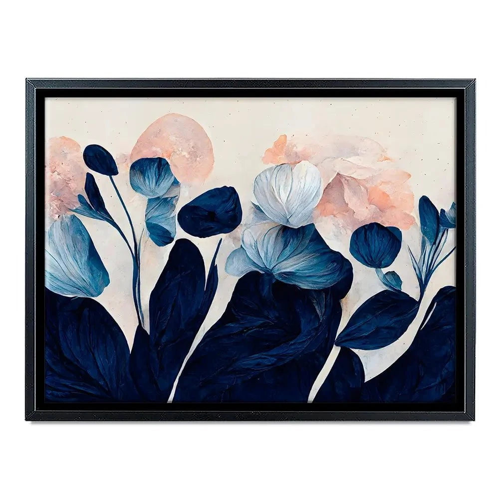 Blue Tulips Canvas Print Blue Tulips Canvas Print wall art product Treechild