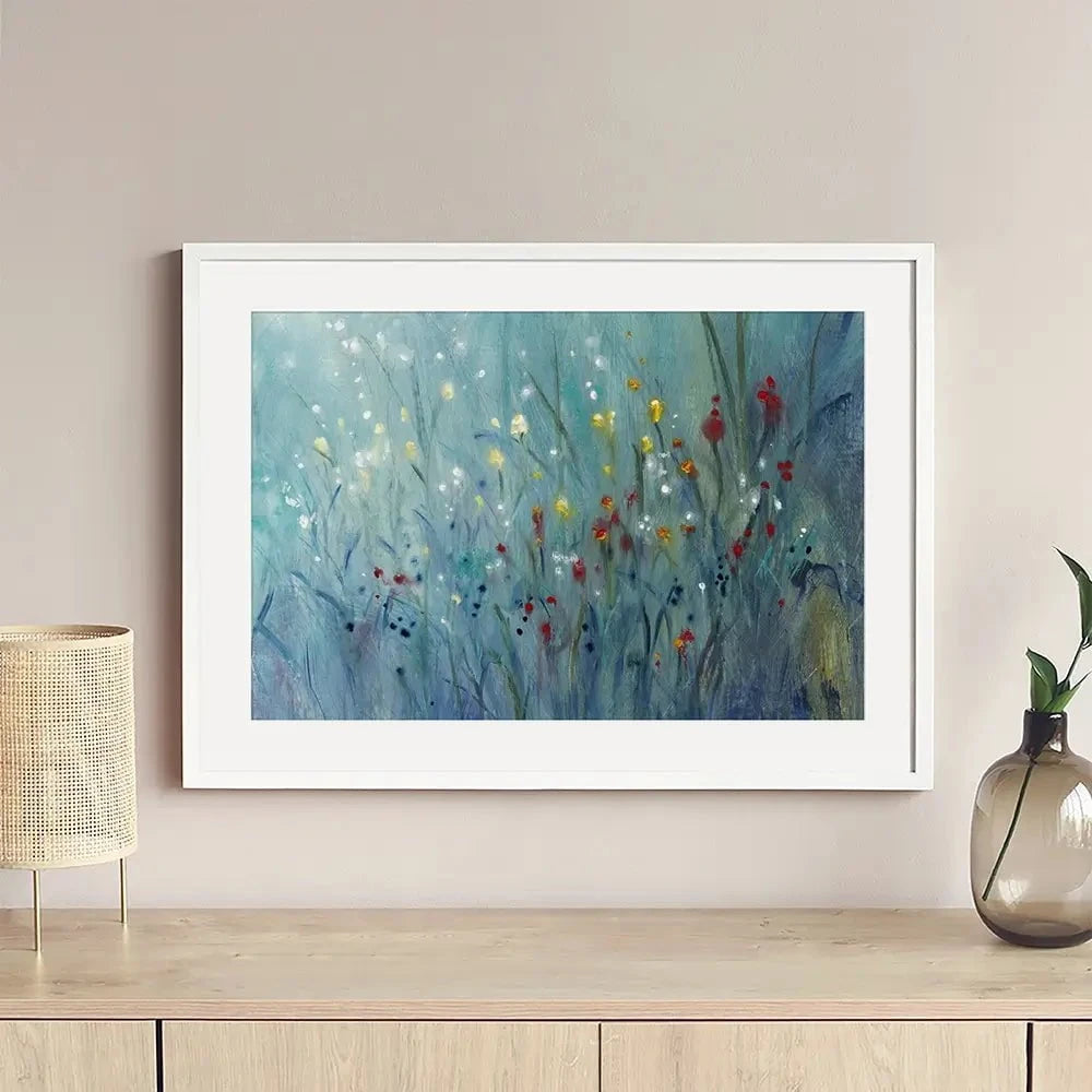 Blue Vision Framed Art Print Blue Vision Framed Art Print wall art product Tim O'Toole