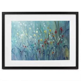 Blue Vision Framed Art Print Blue Vision Framed Art Print wall art product Tim O'Toole