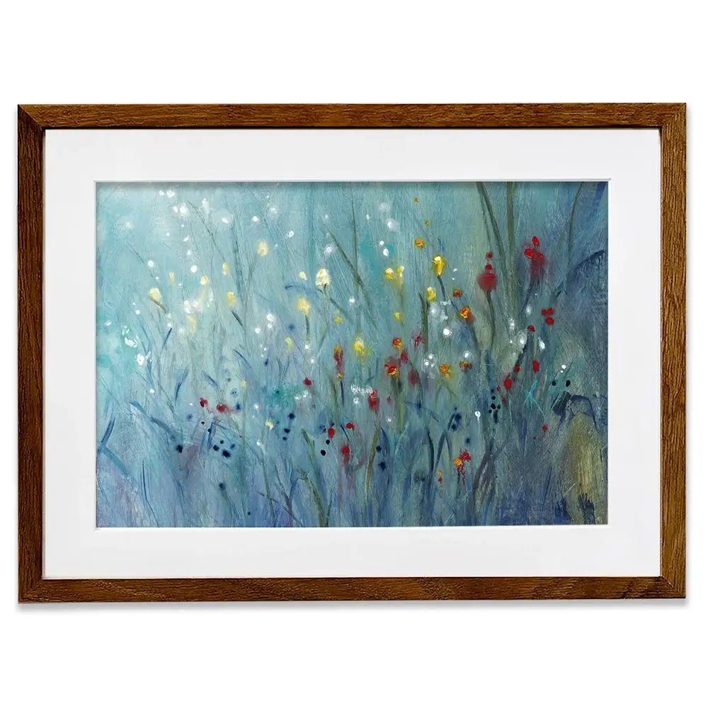 Blue Vision Framed Art Print Blue Vision Framed Art Print wall art product Tim O'Toole