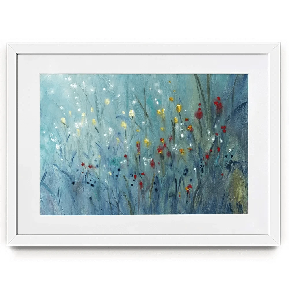 Blue Vision Framed Art Print Blue Vision Framed Art Print wall art product Tim O'Toole