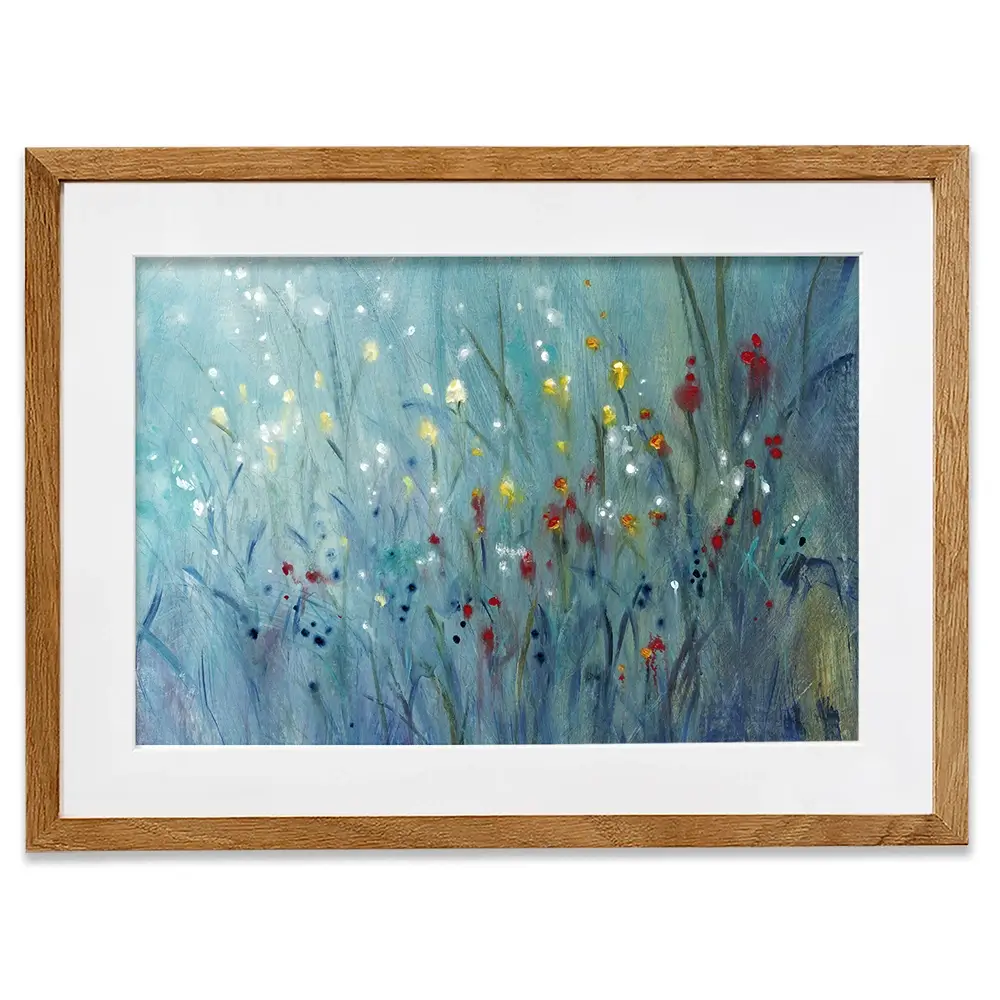 Blue Vision Framed Art Print Blue Vision Framed Art Print wall art product Tim O'Toole